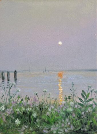 View artwork titled Sunrise on the Bay