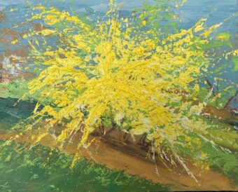 View artwork titled Forsythia #17