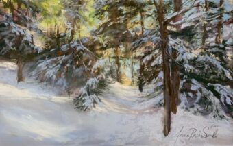View artwork titled Winter Path
