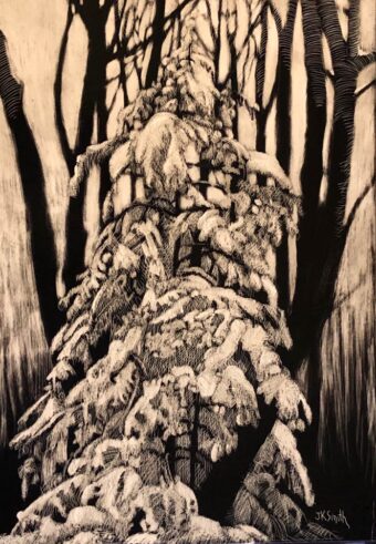 View artwork titled Snowbound