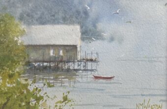 View artwork titled The Fish Pier