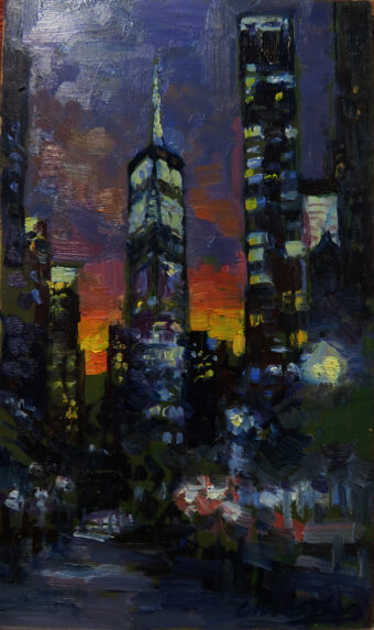 View artwork titled Evening Light