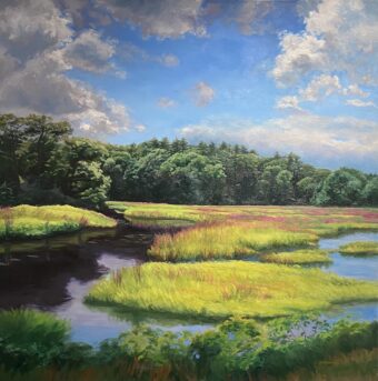 View artwork titled Late Summer Marsh