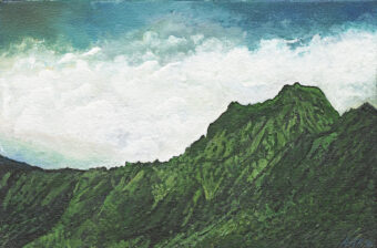 View artwork titled Green Blanket