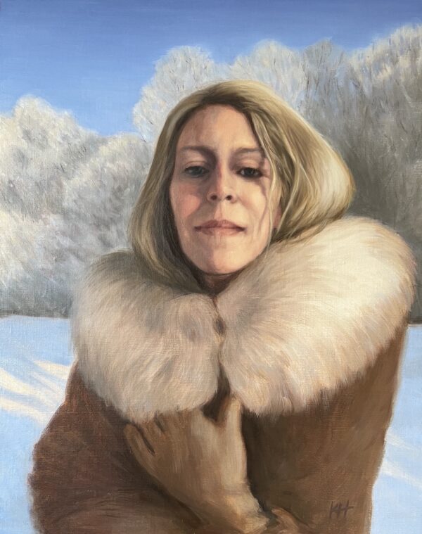 Listening (Self Portrait in Winter)