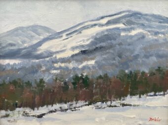 View artwork titled Cannon Mt from Sugar Hill NH