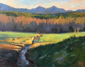 View artwork titled Spring Stream