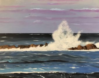 View artwork titled Ocean Spray