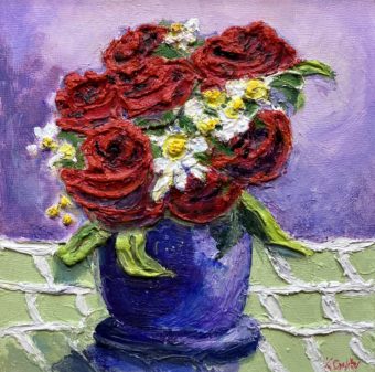 View artwork titled Red Roses