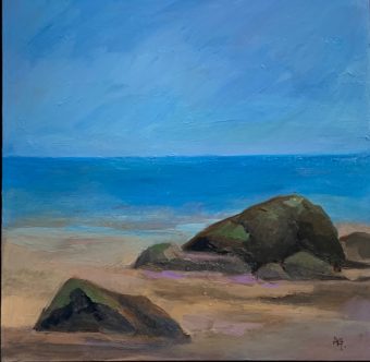 View artwork titled Chilmark Beach Rocks