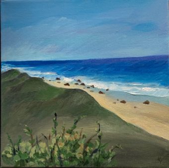 View artwork titled South Beach,Martha’s Vineyard