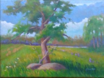 View artwork titled Summer Meadow