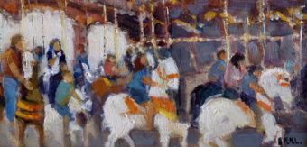 View artwork titled The Carousel