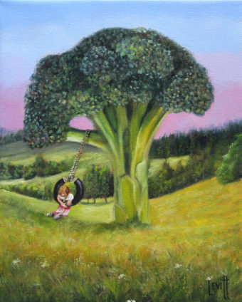 View artwork titled Under The Broccoli Tree