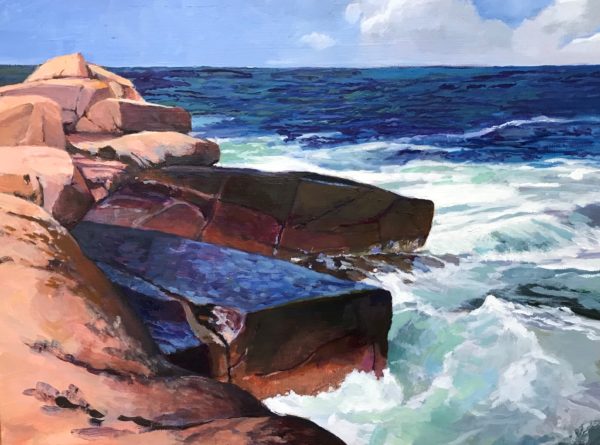 Rocks and Surf, Atlantic Path