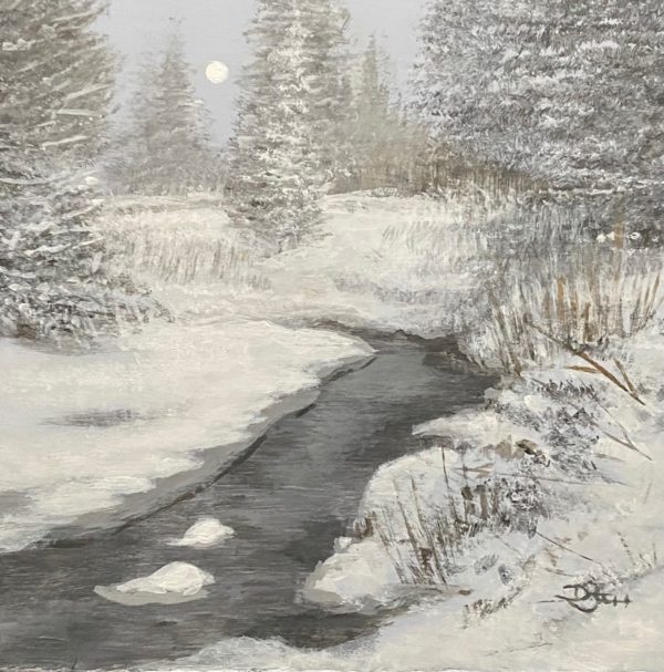 Snowy Stream