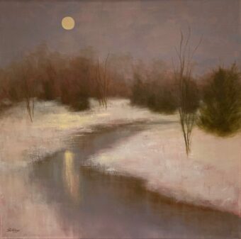 View artwork titled Moonlight in Vermont