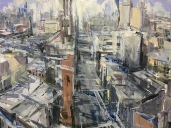 View artwork titled Amsterdam Ave