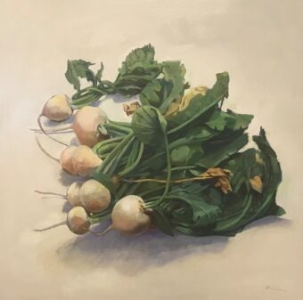 View artwork titled Winter Turnips