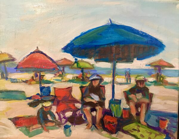 horizon at the beach