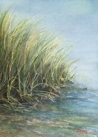 View artwork titled Beach Grasses