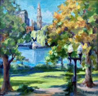 View artwork titled Boston Common