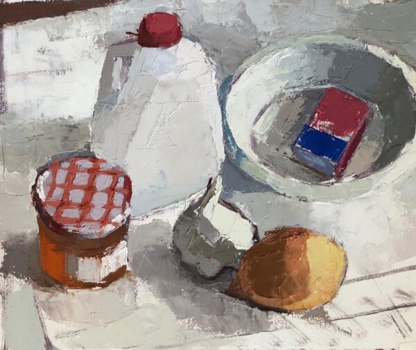 Still Life with a Bottle of Milk