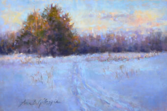 View artwork titled Winter Glow