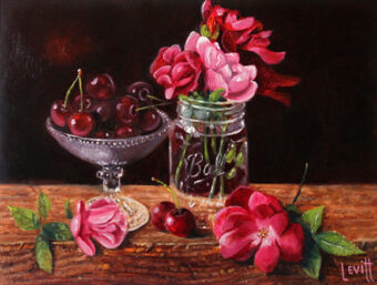 View artwork titled Cherries And Knockouts