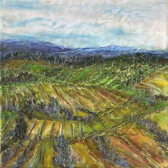 View artwork titled Vineyards