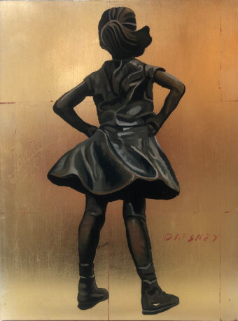 View artwork titled Fearless Girl III