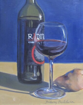 View artwork titled Red Wine and Pear