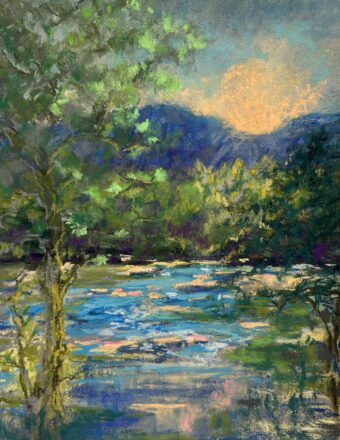 View artwork titled Moody River