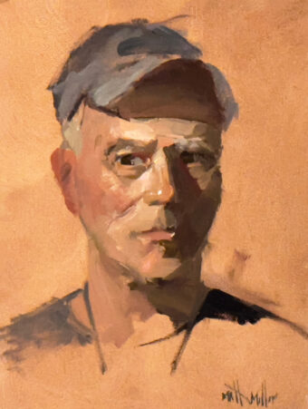 View artwork titled Man with Hat