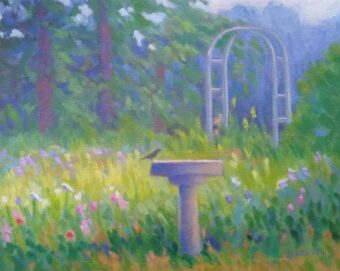 View artwork titled Summer Garden Growing Wild