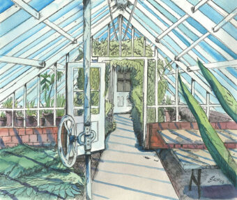 View artwork titled Green House