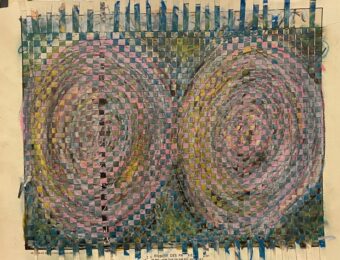 View artwork titled Weaving Circles