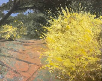 View artwork titled Forsythia #7