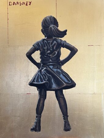 View artwork titled Fearless Girl IIII