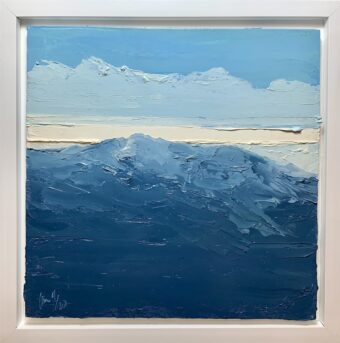View artwork titled Mt. Washington 4/15/20, from the 36 Views of Mt. Washington Series