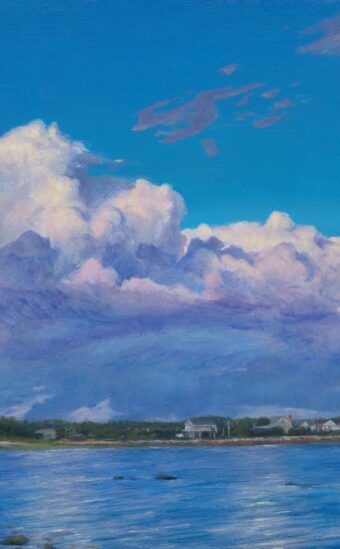 View artwork titled Tall Summer Clouds