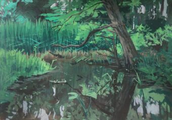 View artwork titled Viridian Forest