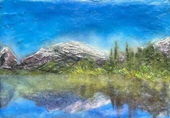 View artwork titled Lake Reflection