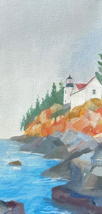 View artwork titled Acadia