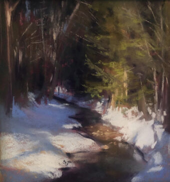 View artwork titled Whispering Creek Study