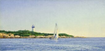 View artwork titled Sailing the Point