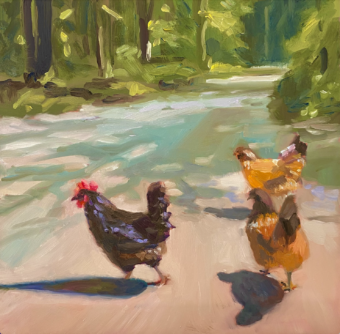 View artwork titled Henny Penny & Friends