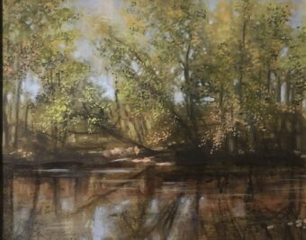 View artwork titled Early Spring, Deerfield River