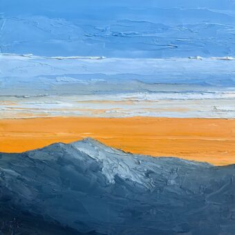 View artwork titled Mt. Washington 3/30/23, from the 365 Views of Mt. Washington Series