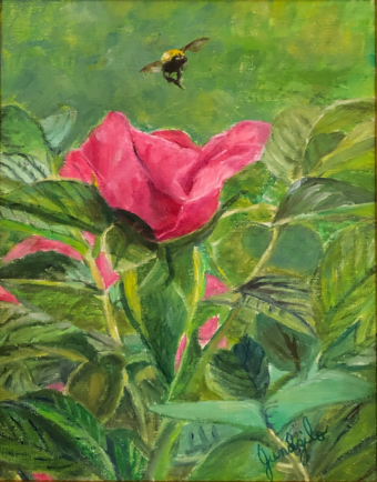 View artwork titled Bumble Bee, Rosa Ragosa